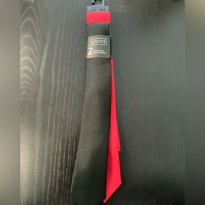 Bergamo New York Black & Red Ties NWT